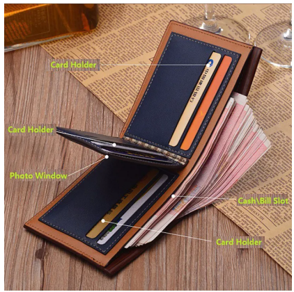 Best minimalistic leather wallet for men