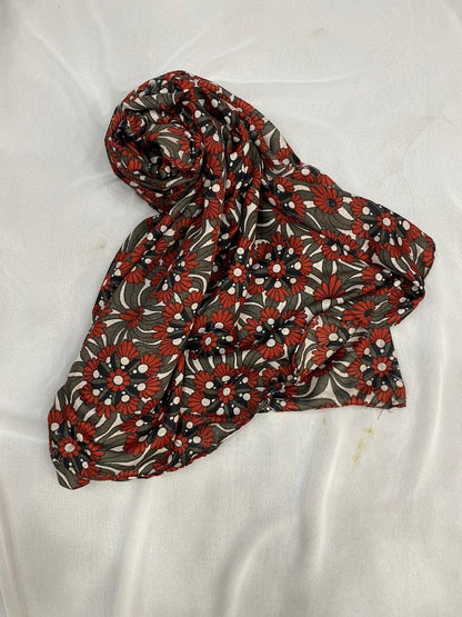 STOLE LAWN PRINT STYLE MIX PRINTED