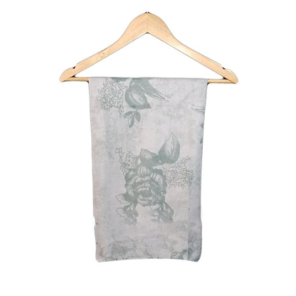 STOLE LAWN PRINT STYLE MIX PRINTED
