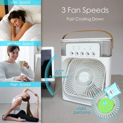 Mini Portable Air Conditioner Fan